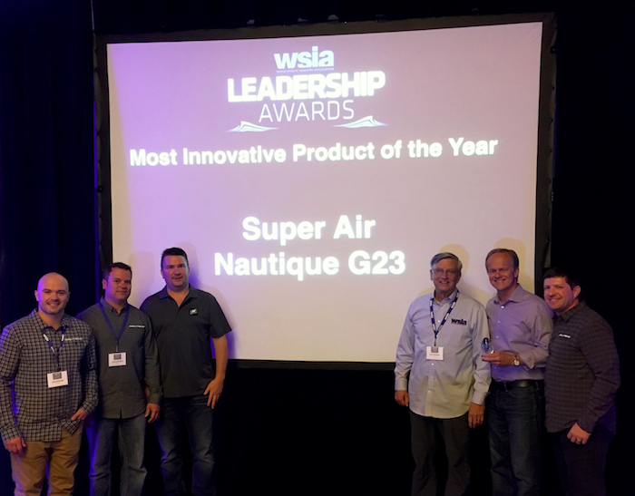 THE ALL-NEW 2016 SUPER AIR NAUTIQUE G23 WINS WSIA MOST INNOVATIVE PRODUCT OF THE YEAR