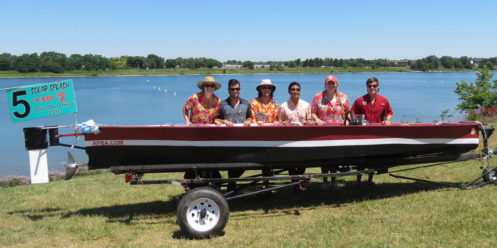 PLEASURECRAFT ENGINE GROUP SPONSORED TEAM TAKES THIRD IN SOLAR BOAT DESIGN COMPETITION