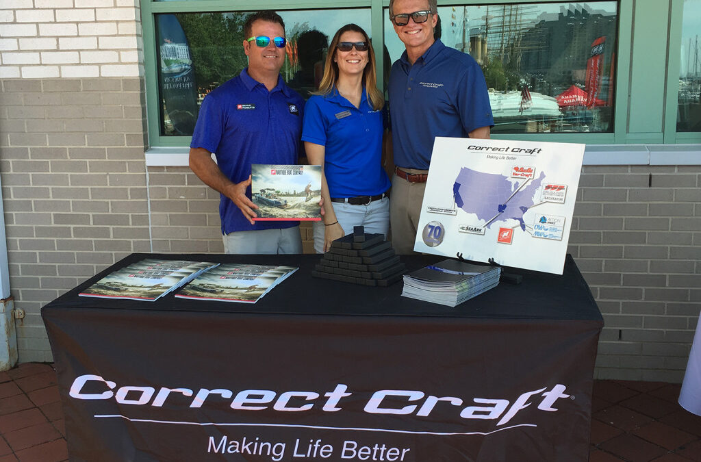 CORRECT CRAFT TEAM REPRESENTS MARINE INDUSTRY AT NATIONAL PARTY CONVENTIONS