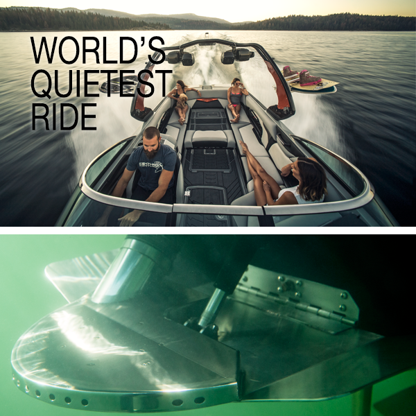 CENTURION WORLD CHAMPIONSHIP TOWBOAT TECHNOLOGY GOES SILENT AND EARNS TWO PATENTS