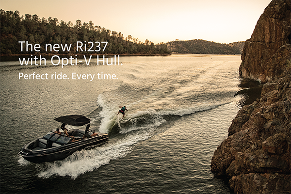 INTRODUCING THE NEW 2018 CENTURION RI237 WITH OPTI-V HULL