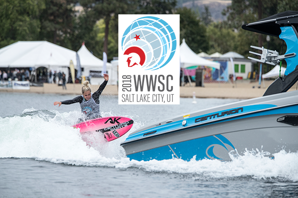 2018 CENTURION WORLD WAKE SURFING CHAMPIONSHIP TO BE HELD NEAR SALT LAKE CITY SEPT 6-8