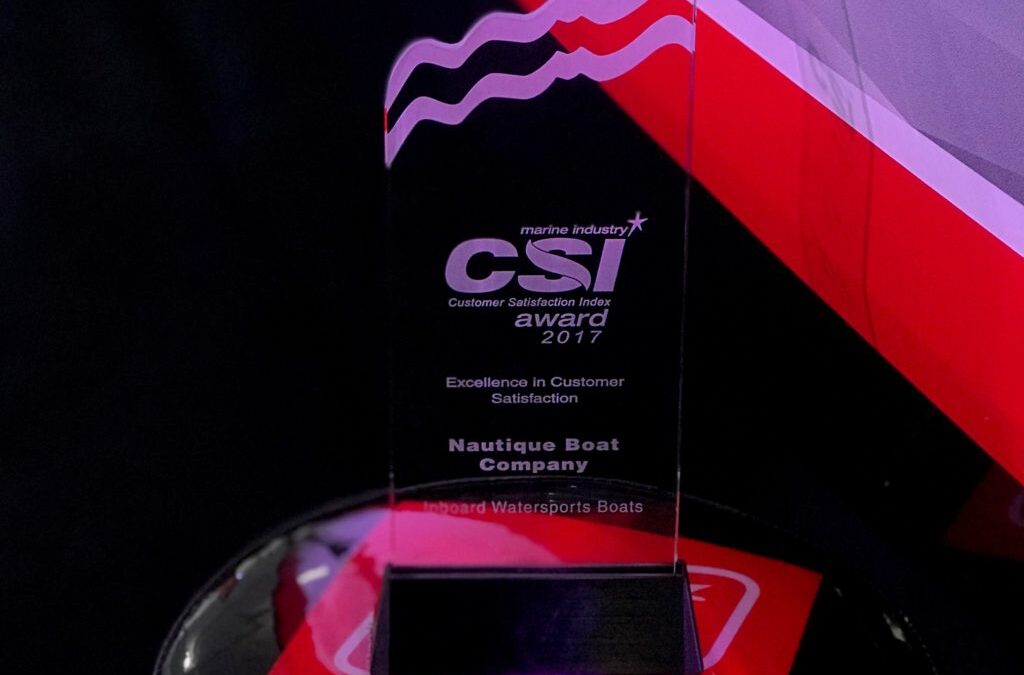NAUTIQUE EARNS THE NMMA’S CSI AWARD FOR THE TWELFTH CONSECUTIVE YEAR DURING THE MIAMI BOAT SHOW!