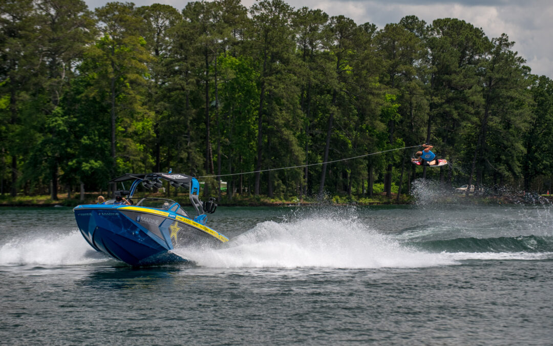 CROWDS FORM FOR THE 59TH MASTERS WATER SKI AND WAKEBOARD TOURNAMENT