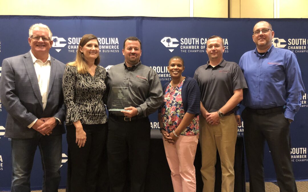 PLEASURECRAFT’S TOMMIE COCHRAN RECEIVES SOUTH CAROLINA 2018 MANUFACTURING EMPLOYEE OF THE YEAR AWARD