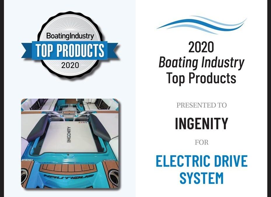 BOATING INDUSTRY NAMES INGENITY AS A 2020 TOP PRODUCT