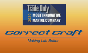 CORRECT CRAFT RECOGNIZED AS MARINE INDUSTRY’S MOST INNOVATIVE COMPANY