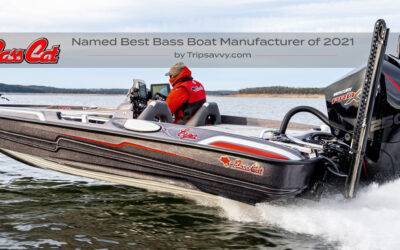 BASS CAT NAMED BEST BASS BOAT MANUFACTURER OF 2021