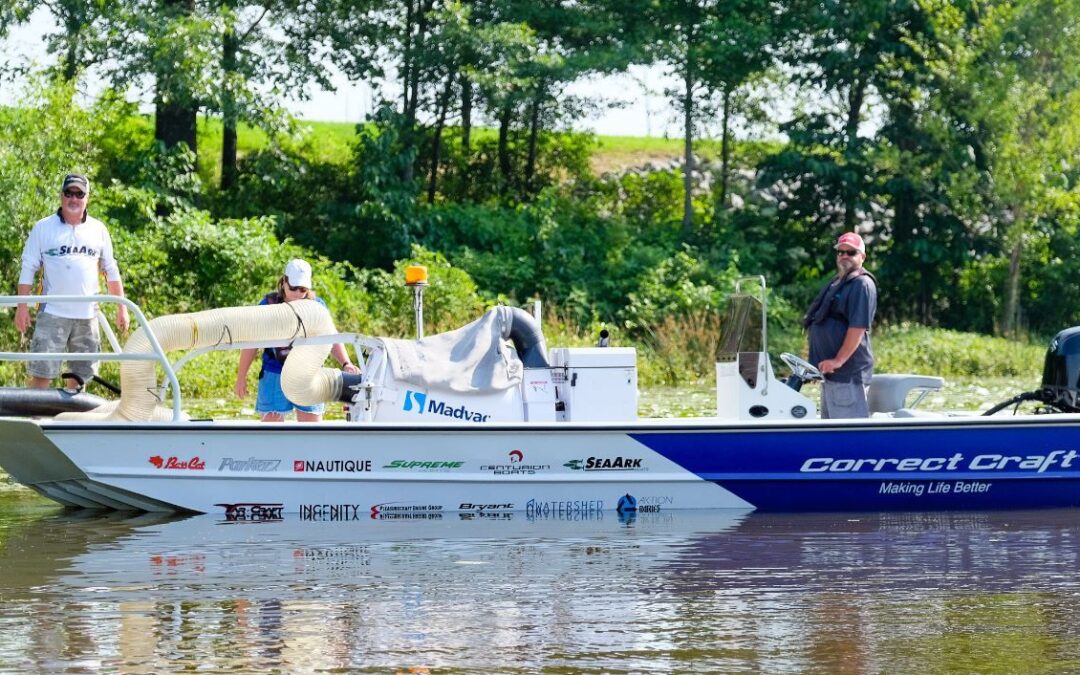 LAKE CLEAN UP BOAT COMPLETES FIRST INITIATIVE