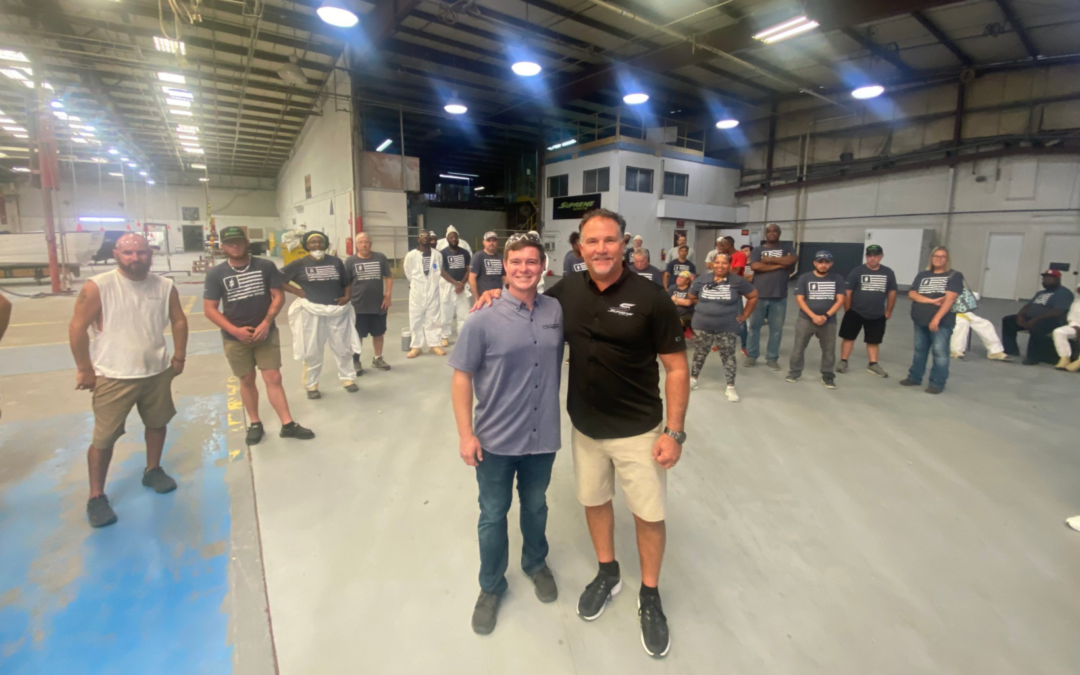 CARVER BUIS PROMOTED TO SUPREME BOATS PLANT MANAGER