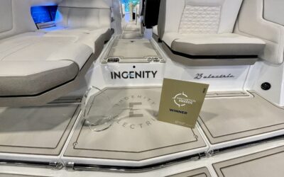INGENITY 23E WINS INDUSTRY INNOVATION AWARD IN OVERALL SMALL BOAT CATEGORY