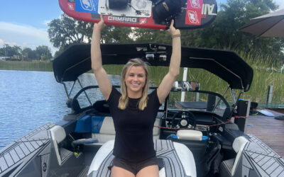 Erika Lang Sets World Record behind Ski Nautique