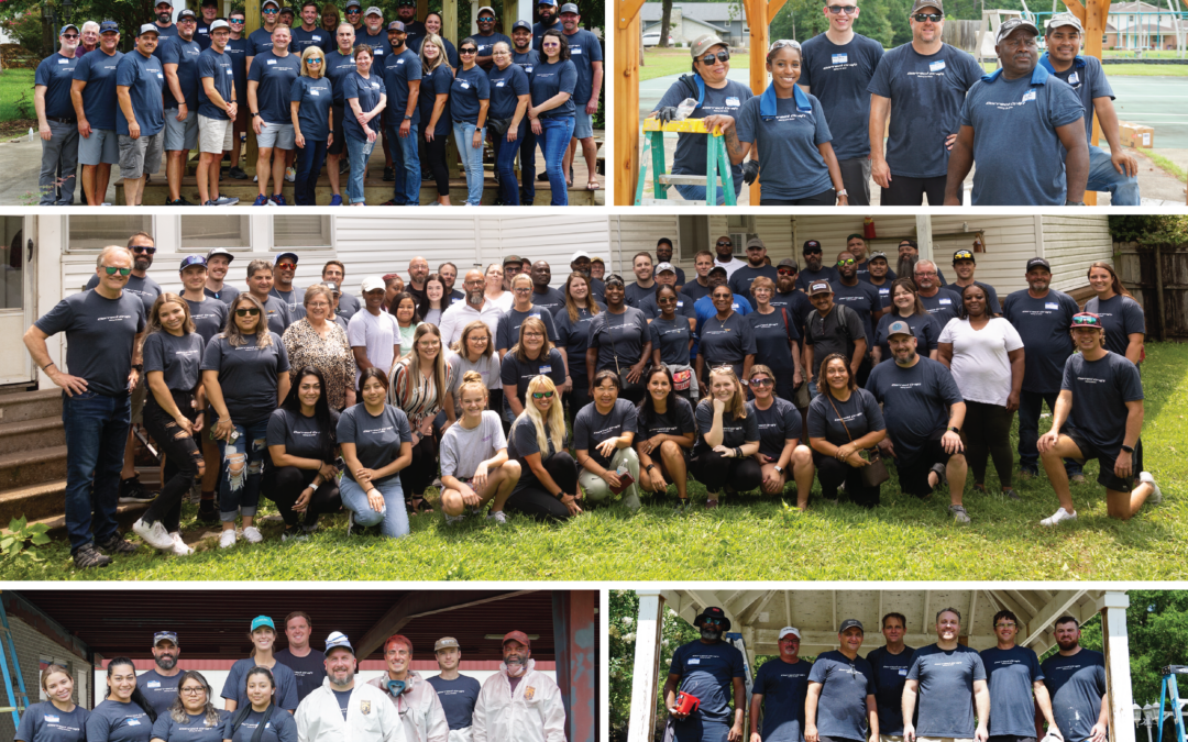 100 Correct Craft Employees Complete Three Service Projects in Monticello, Arkansas