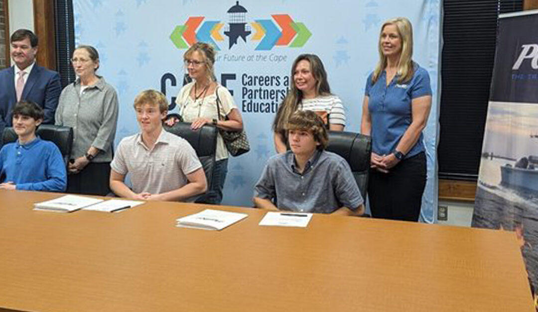 Parker Offshore Works with the Careers and Partners in Education Program in Carteret County