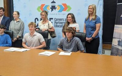 Parker Offshore Works with the Careers and Partners in Education Program in Carteret County