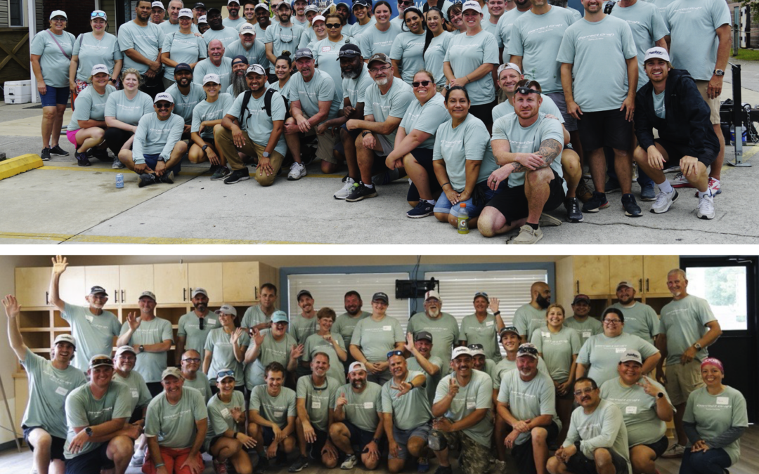 Correct Craft Volunteers Transform Hope Mission in Morehead City, NC