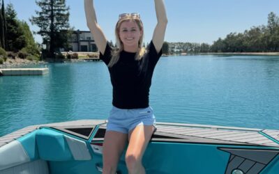 Erika Lang Sets Another World Record Behind the Ski Nautique
